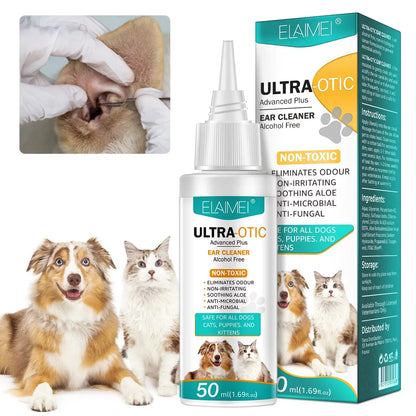 Pet Ear Wax Cleaner Non-Irritating